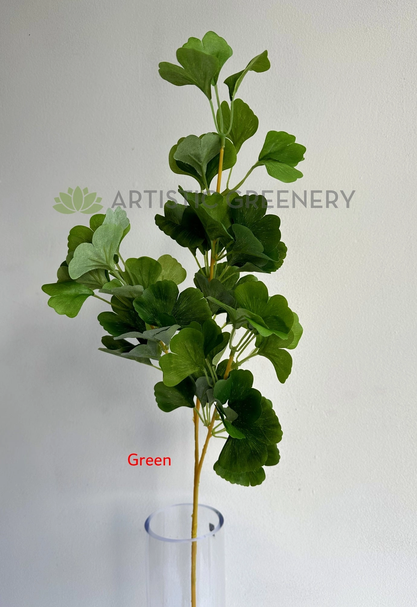 LEA0135 Ginkgo Foliage 88cm Yellow / Green