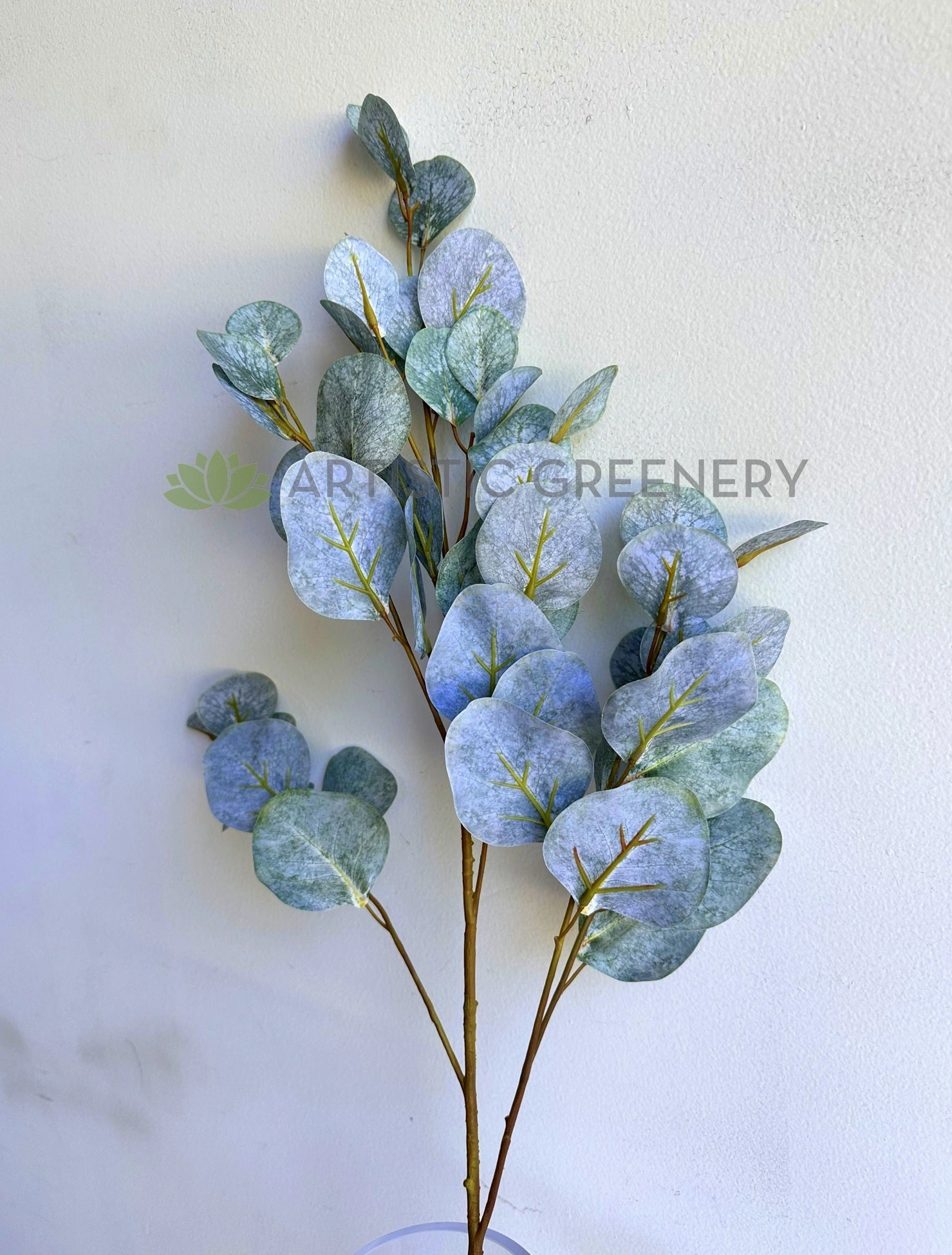LEA0139 Eucalyptus Foliage 89cm Grey Green