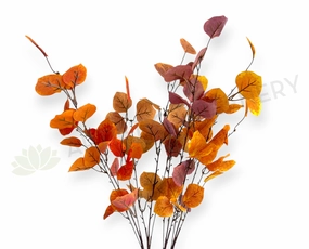 LEA0142-S93 Autumn Fall Eucalyptus Foliage 81cm 4 Styles xl flower pot  