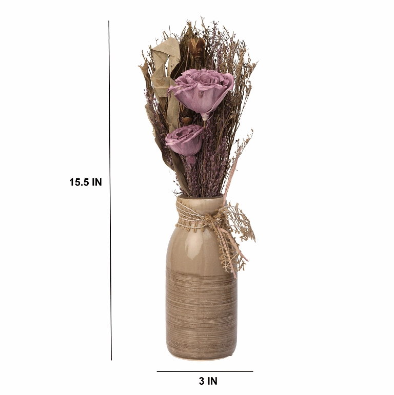 Lea Dried Lavender  Big Vase