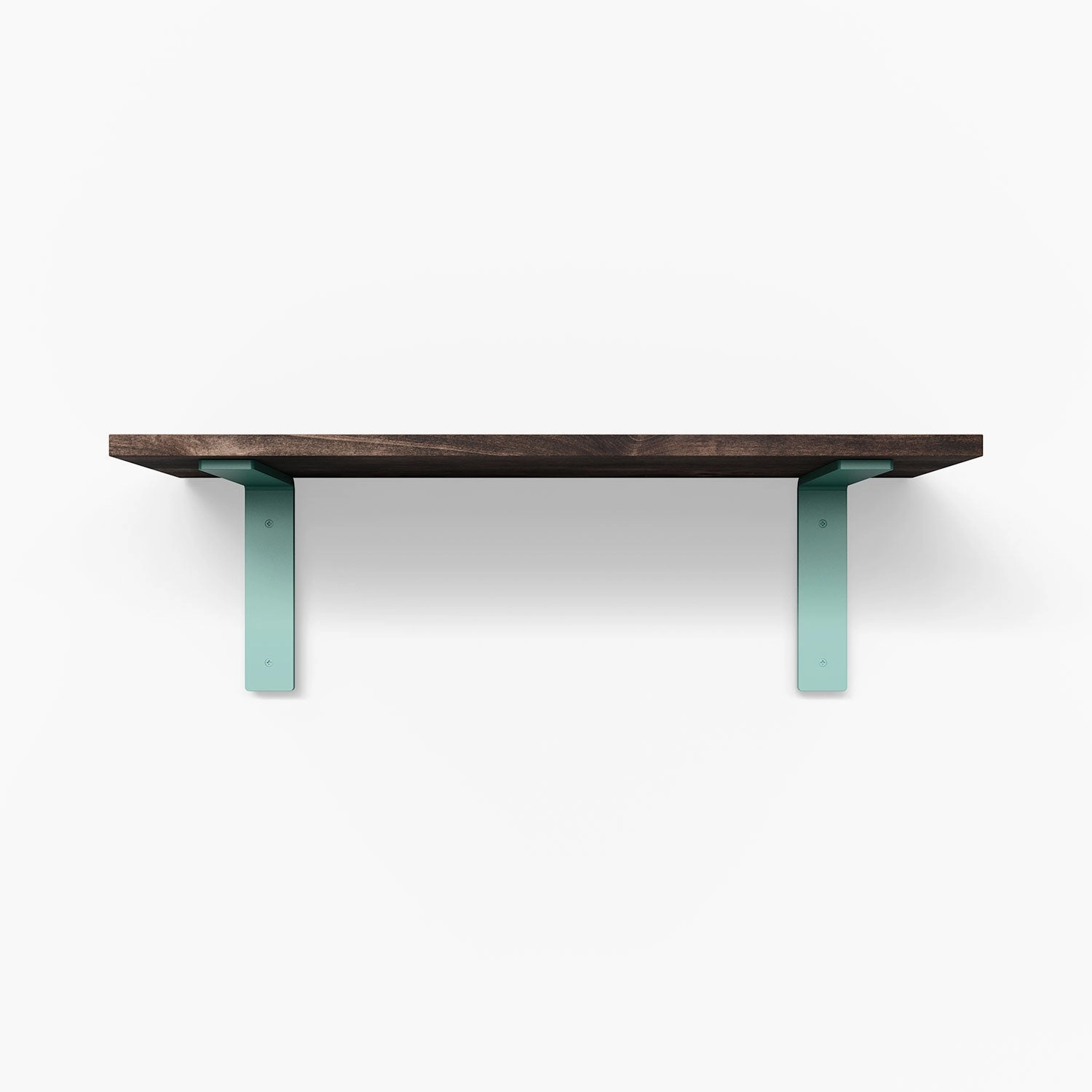 Leif Espresso Wall Shelf traditional flower vase  
