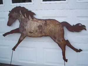 LG. HORSE decorative plants  