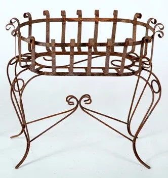 Lg. Strap Oval Planter decorative plants  