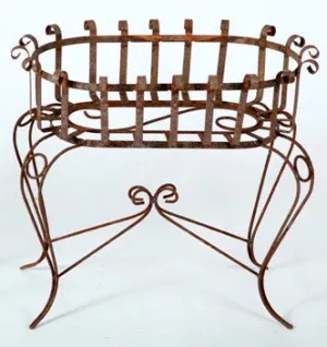 Lg. Strap Oval Planter decorative plants  