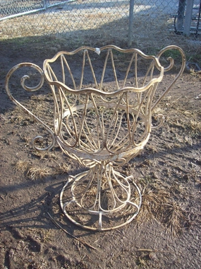LG. HEAVY TULIP PLANT STAND cactus succulent plant  