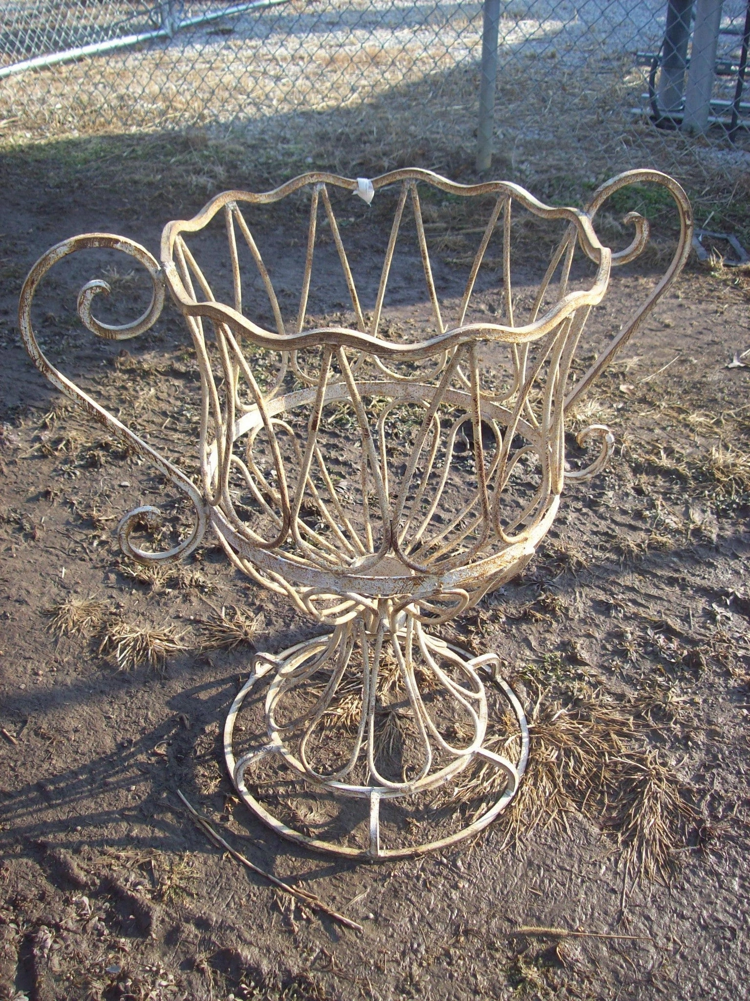 LG. HEAVY TULIP PLANT STAND cactus succulent plant  