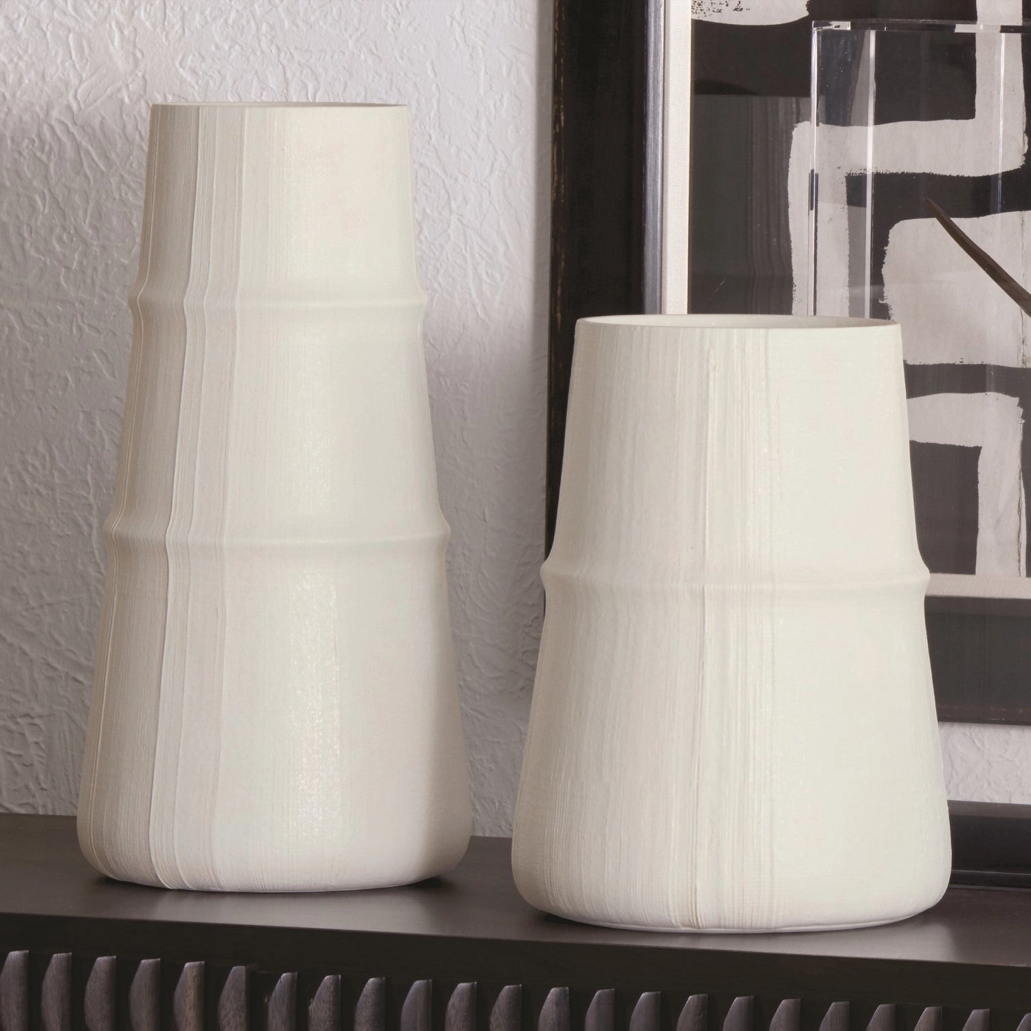 Linen - Soft White Vase Large