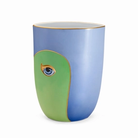 Lito - Vase Blue Green mini ornamental plant  