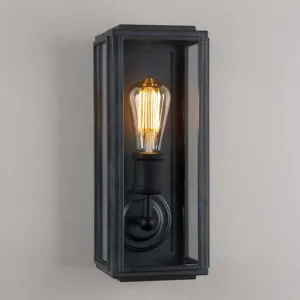 London Wall Lamp - Black dried flowers  