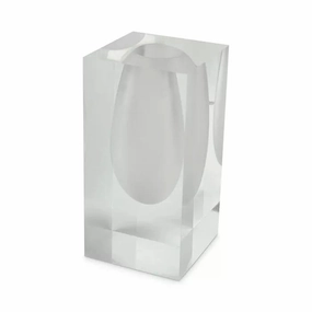 Lucite   Acrylic Vase mini ornamental plant  