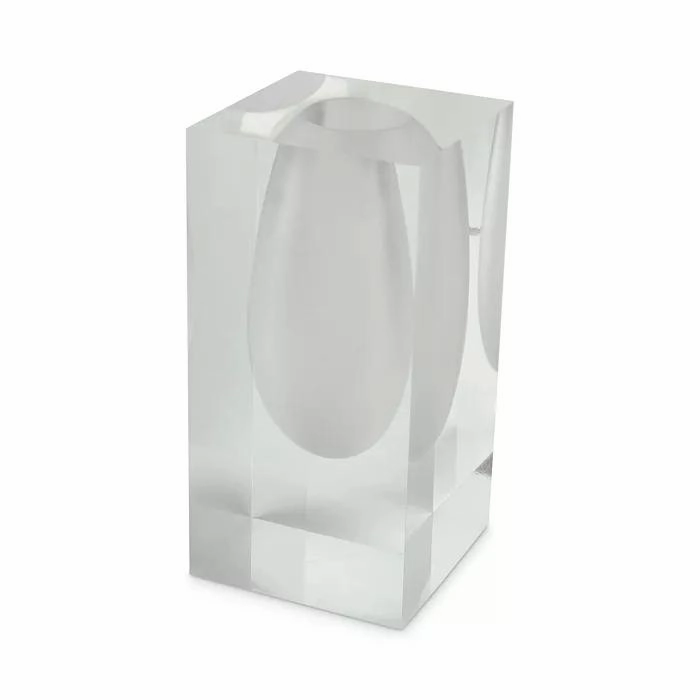 Lucite   Acrylic Vase mini ornamental plant  