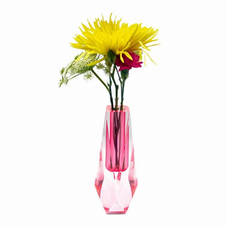Lumina - Iridescent Pink Large Vase mini ornamental plant  
