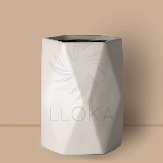 Luxurious Fiberglass Planters Table Top Pots & Planters (Prana_Geo_05)