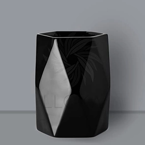 Luxurious Fiberglass Planters Table Top Pots & Planters (Prana_Geo_05) shade perennial  