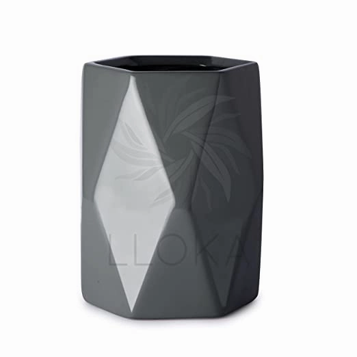 Luxurious Fiberglass Planters Table Top Pots & Planters (Prana_Geo_05)