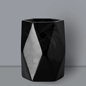 Luxurious Fiberglass Planters Table Top Pots & Planters (Prana_Geo_05) classic flowerpot  