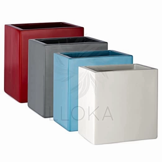 Luxurious Fiberglass Wall Mount Pots & Planters - Atita_Cub_01