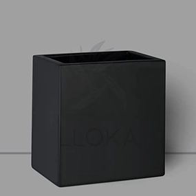 Luxurious Fiberglass Wall Mount Pots & Planters - Atita_Cub_01 classic flowerpot  