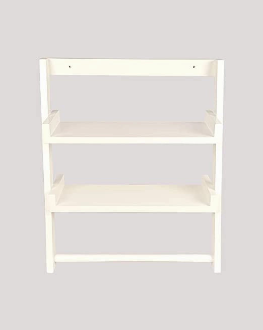 Lycka Birch Wood Wall Mounted Ladder Shelf Display Racks