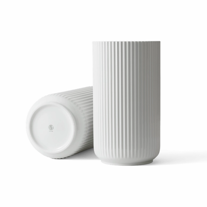 Lyngby - Medium White Porcelain Vase