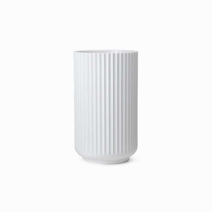 Lyngby - Small White Porcelain Vase mini ornamental plant  