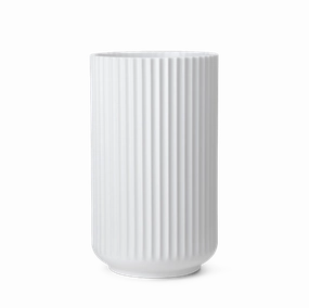 Lyngby - Tall White Porcelain Vase mini ornamental plant  