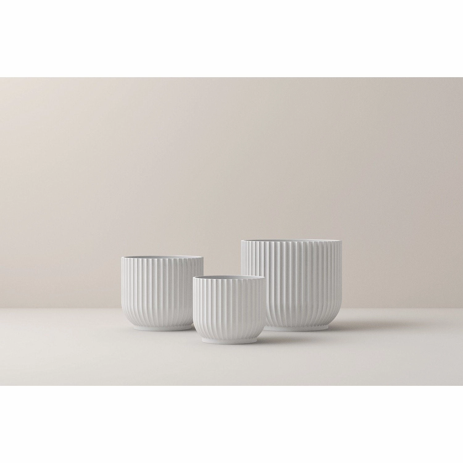 Lyngby Planter White, Large