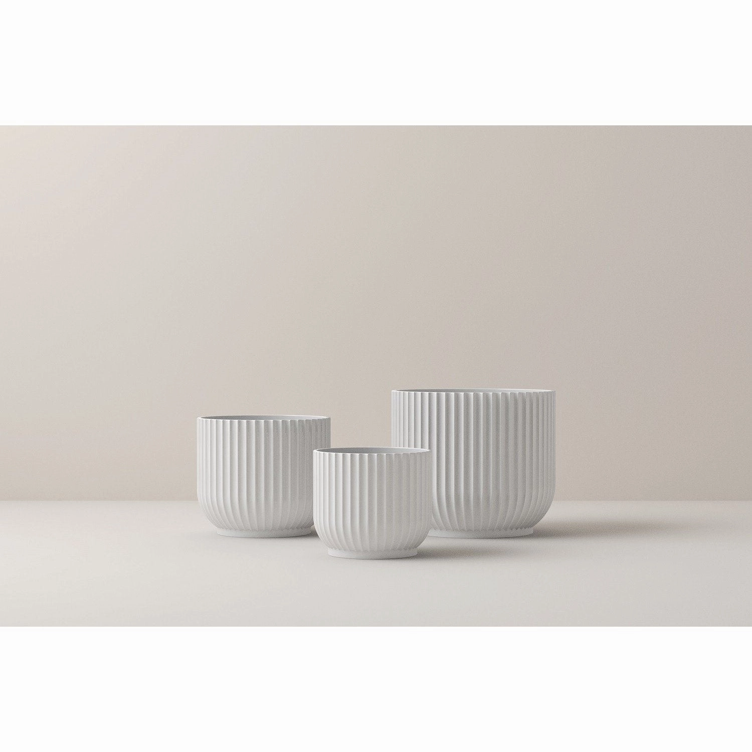 Lyngby Planter White, Medium