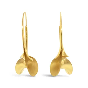 M. Good 18k Yellow Gold Torque Earrings