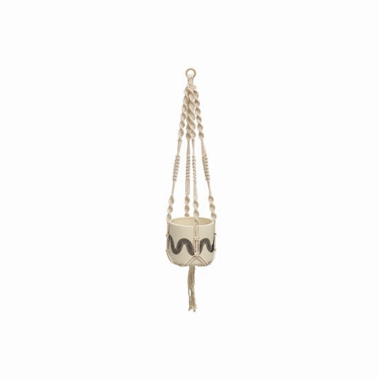 Macrame Plant Hanger - 43 Inch plant seeds  