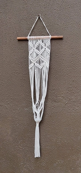 Macrame Plant Hangers Boho Hippie Style cactus succulent plant  