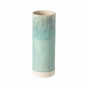 Madeira blue - Cylinder vase 10" mini ornamental plant  