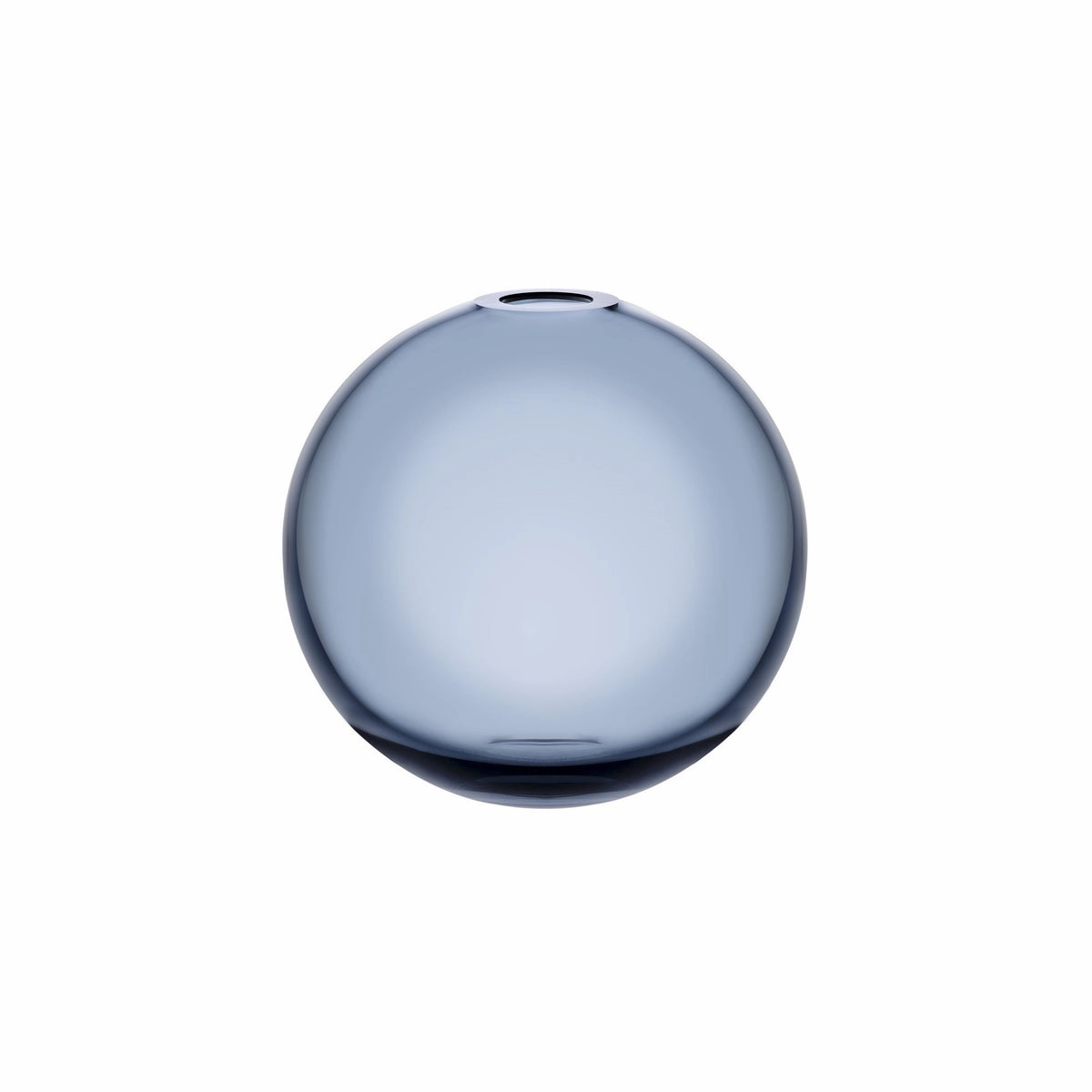 Mars Vase Medium Steel Blue mini ornamental plant  