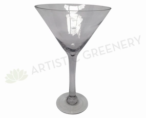 Martini Glass Vase (Code: GVMARTINI) outdoor greenery  