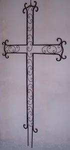 MED. SHELL CROSS decorative plants  