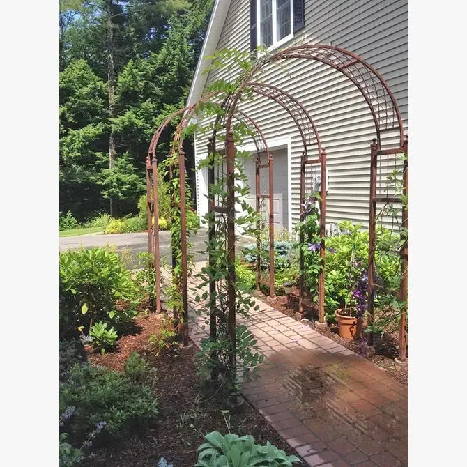 Medallion Flower Arbor Round Top