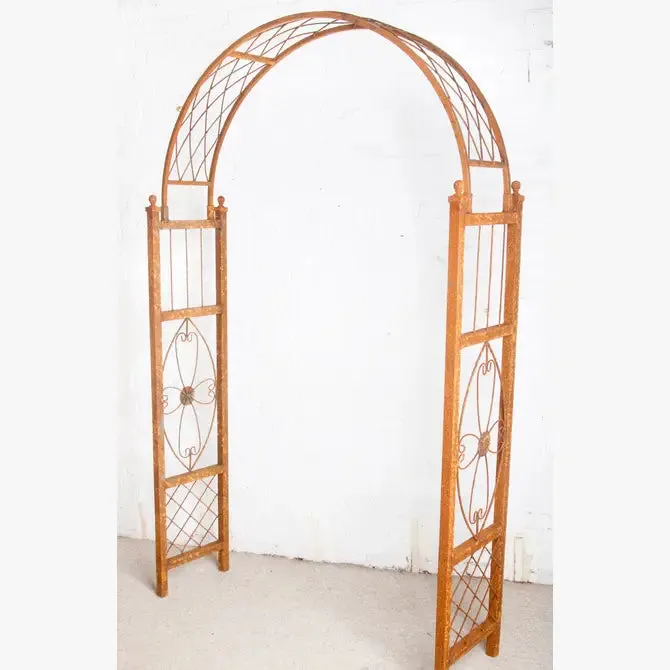 Medallion Flower Arbor Round Top