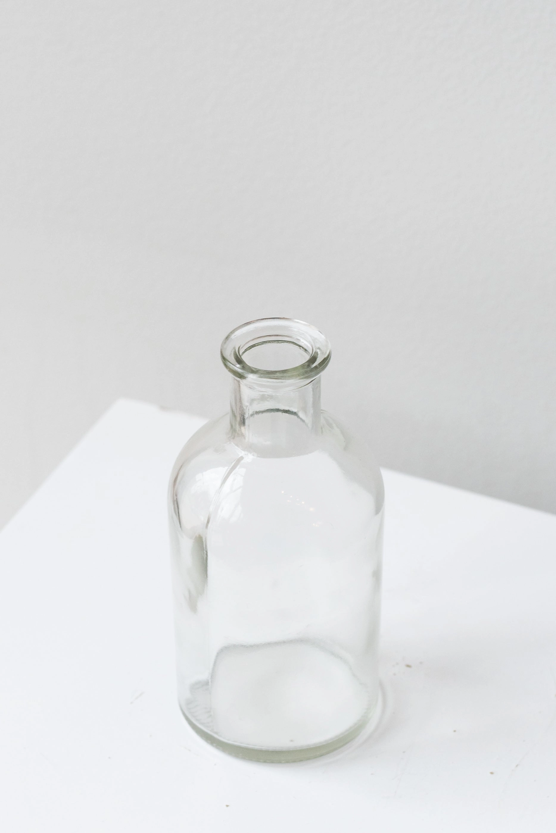 Medicine Bud Vase Clear