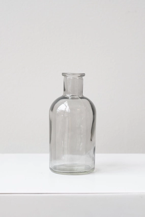 Medicine Bud Vase Smoke dried green plant  