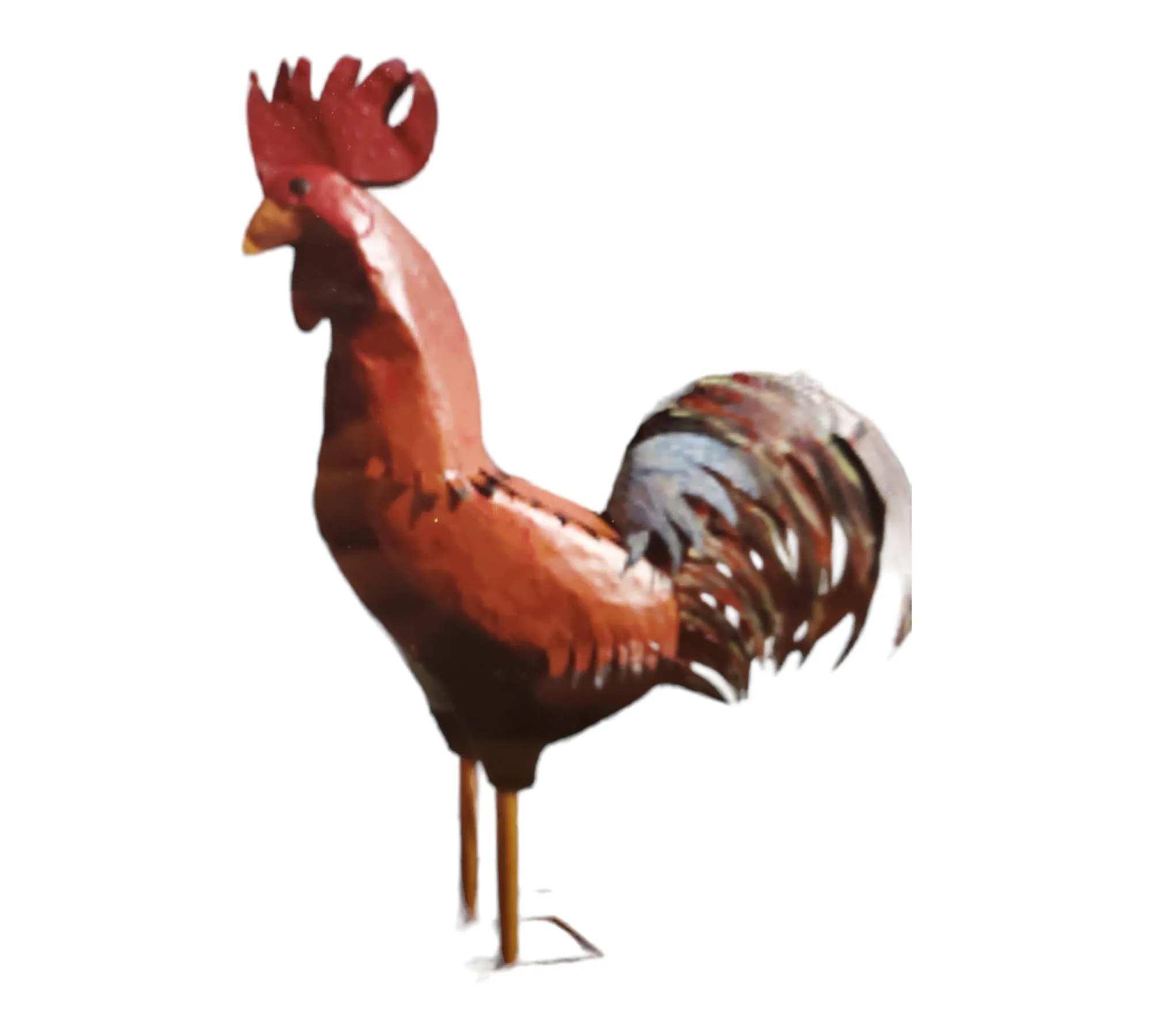 Metal Yard Art Rooster
