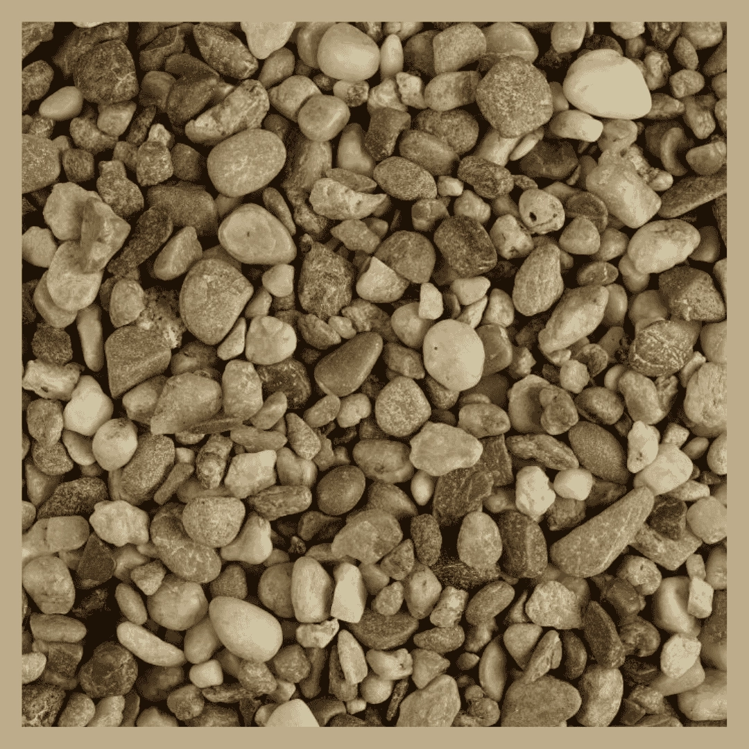 Mica Decorative Stones Brown 650ml
