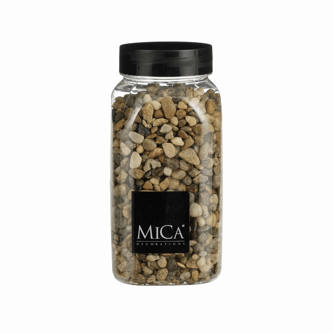 Mica Decorative Stones Brown 650ml plant seeds  