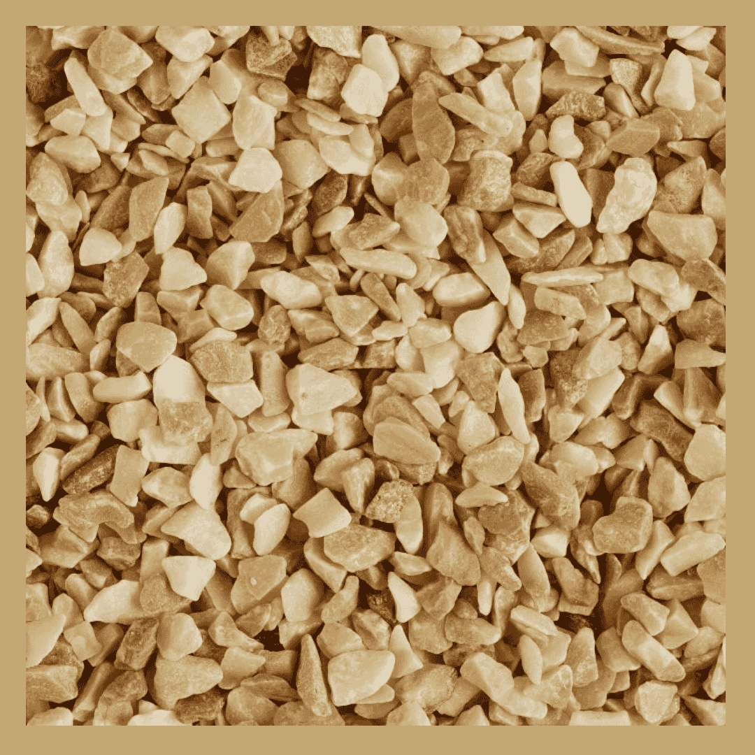Mica Decorative Stones Light Brown 650ml