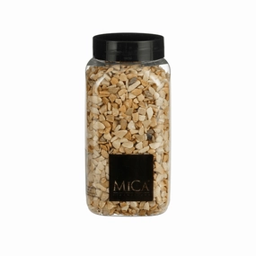 Mica Decorative Stones Light Brown 650ml plant seeds  
