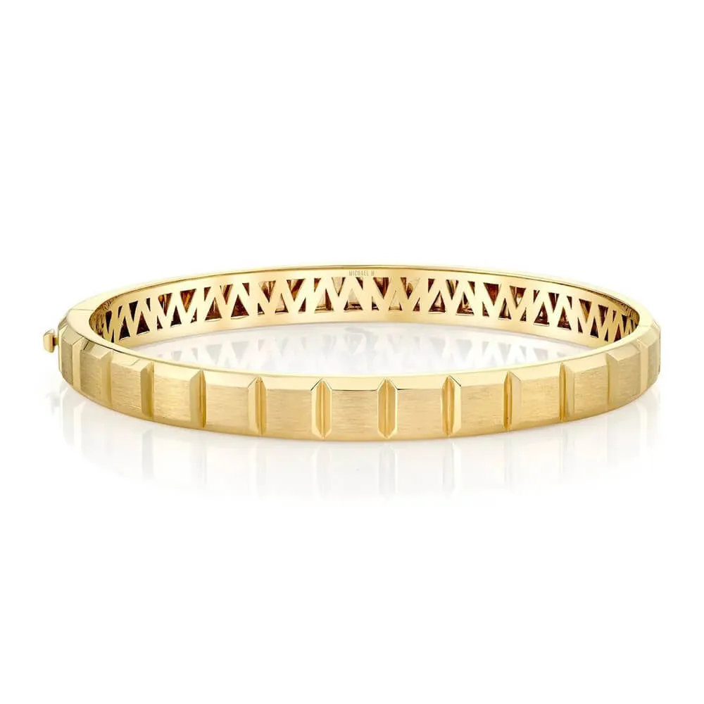 Michael M Men's Block Bracelet BR402M