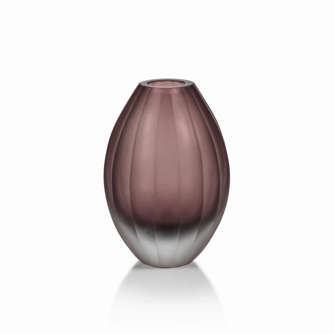 Milano Cut & Frosted - Vase Purple mini ornamental plant  