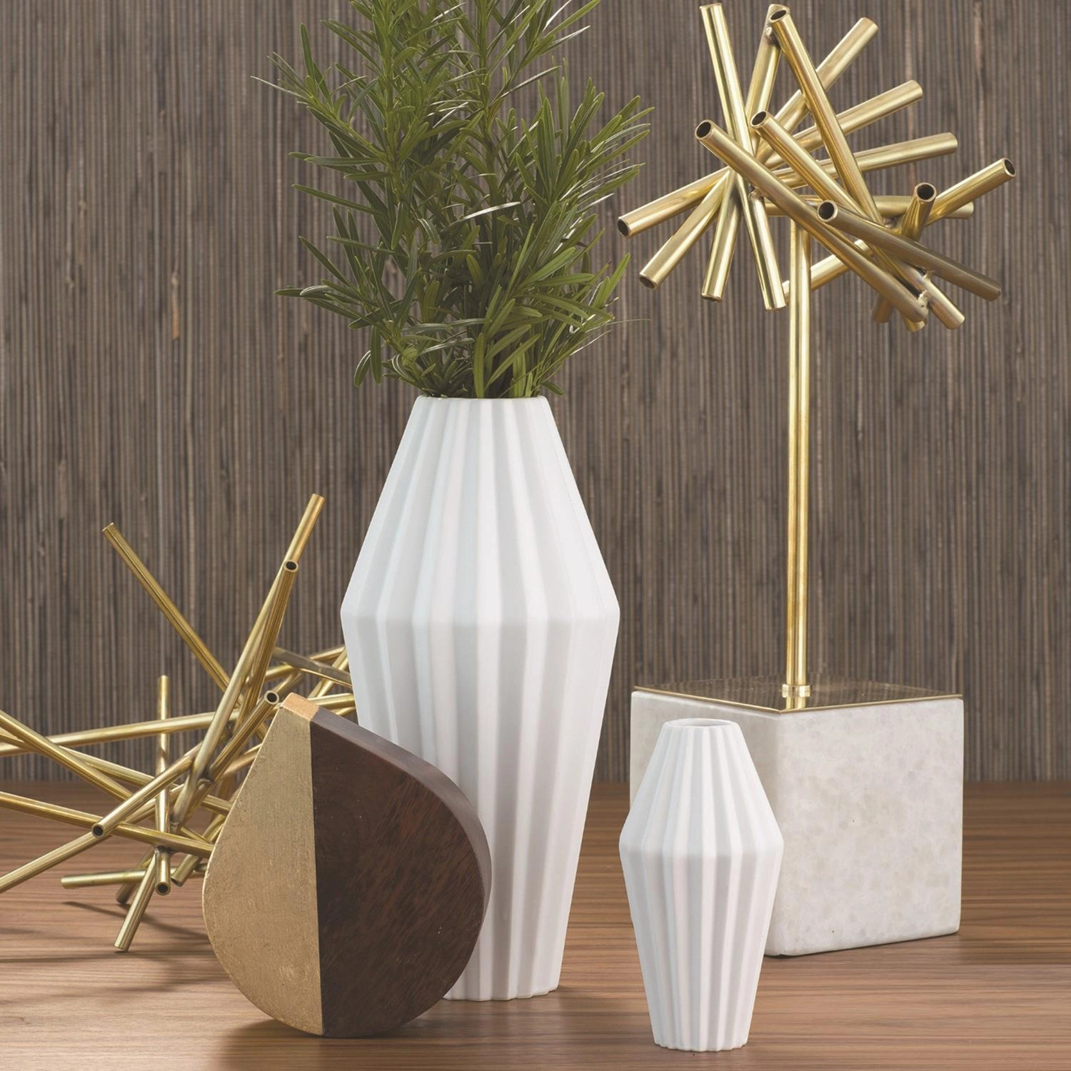 Milos - Vase Matte White Large