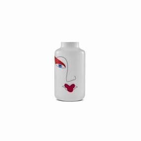 Mini Magnolia Rock & Pop Vase Small Red mini ornamental plant  