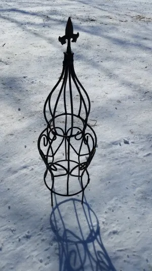 Miss Topiary with Finial decorative plants  