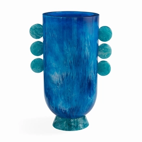 Mustique Disc Urn - Vase mini ornamental plant  